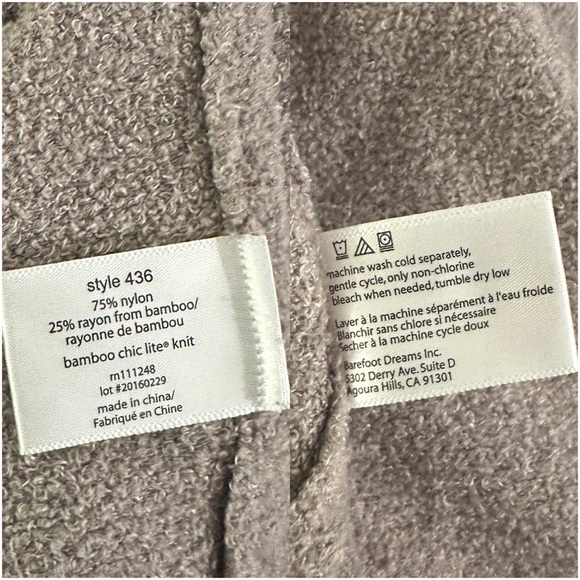 BAREFOOT DREAMS Cozychic Lite Calypso Wrap in Ombré - Picture 12 of 14